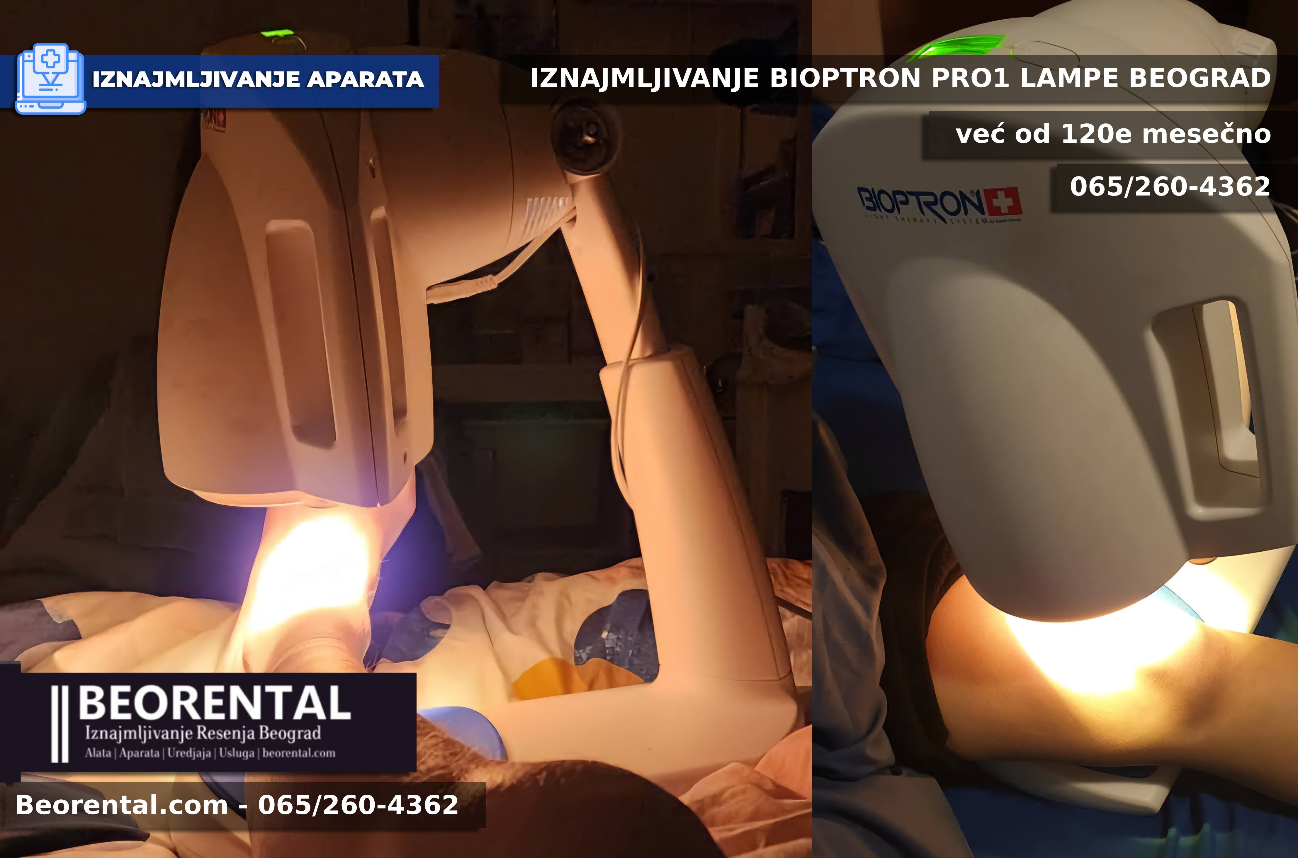 Iznajmljivanje Bioptron Pro1 lampe u Beogradu | Svetlosna&hellip;