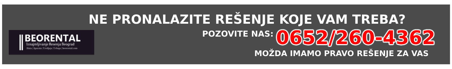 ne pronalazite pravo resenje za vas treba vam alat koji nije u nasoj ponudi pozovite nas mozda imamo pravo resenje za vas